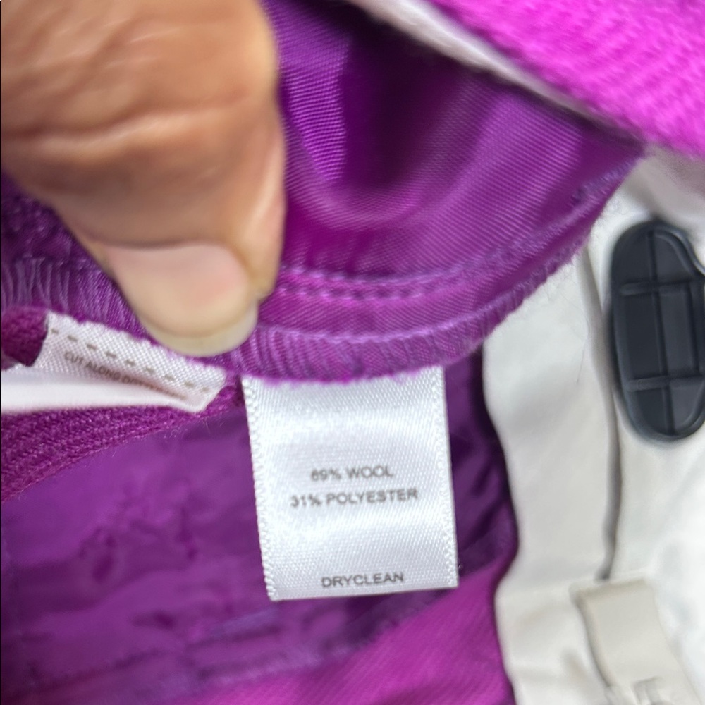 LOFT Vibrant Purple Ankle Pants - Picture 8 of 8